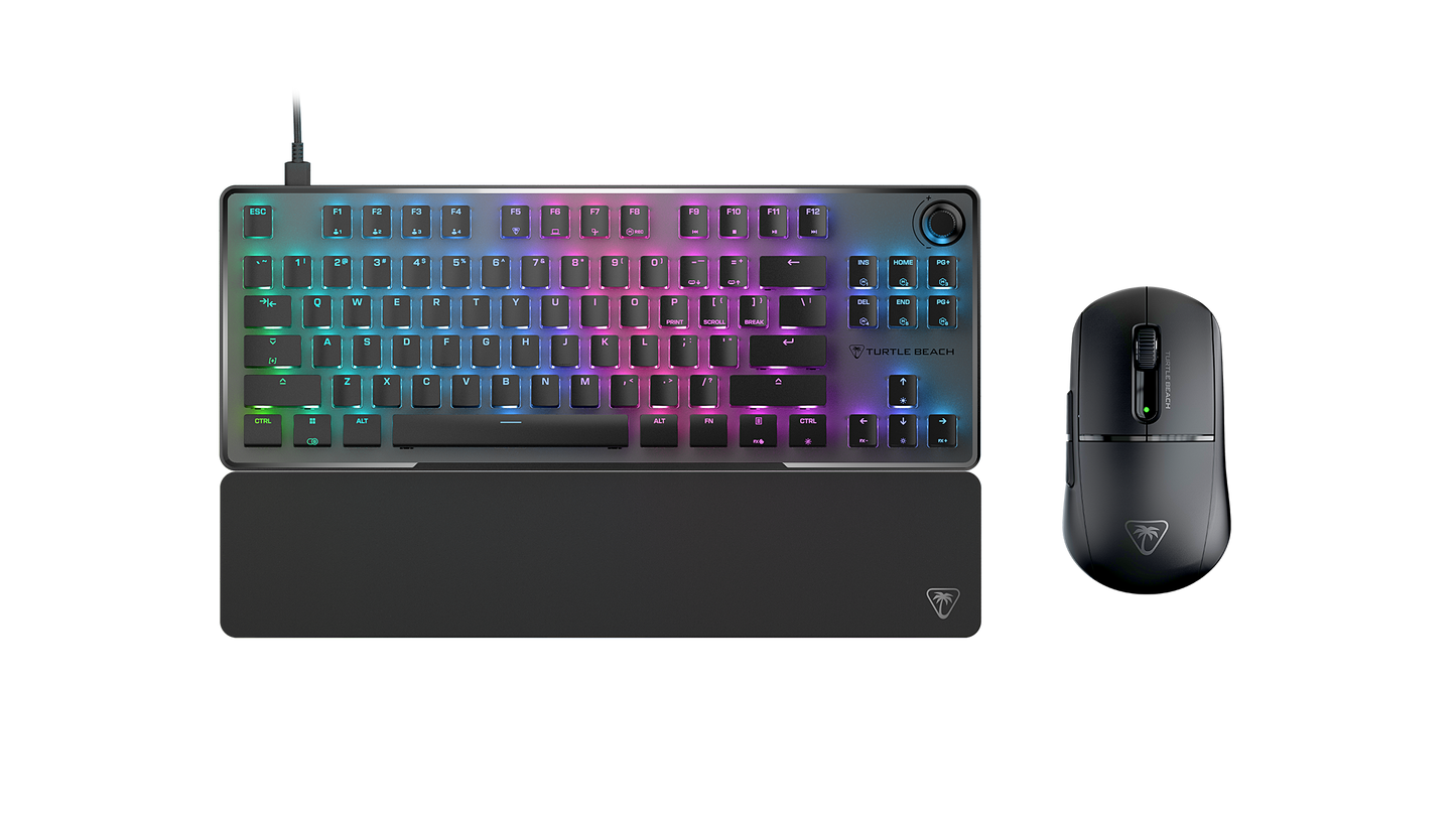 Vulcan II TKL Pro Black + Burst II Air Black Bundle