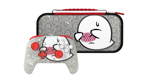 PDP Rematch™ Wireless Controller + PDP Travel Case Plus Glow - Boo - Nintendo Switch™ Bundle