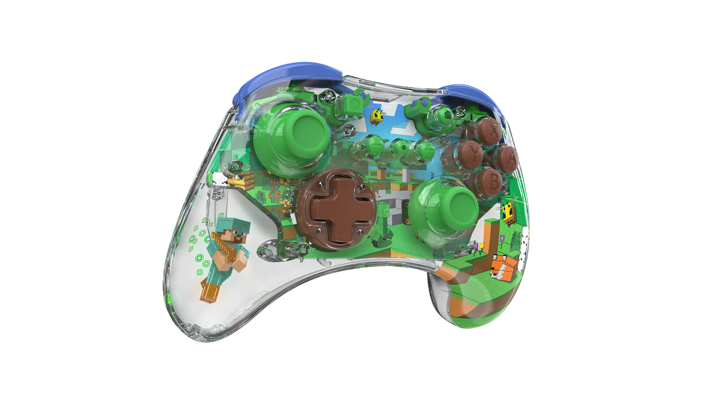 PDP REALMz™ Wireless Controller: Minecraft Forest Biome - Nintendo Switch™