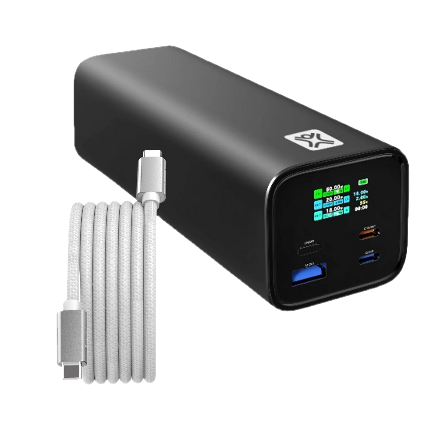 XtremeMac X-Power Max 27000mAh Power Βank & X-Magnet USB-C to USB-C Cable - Bundle