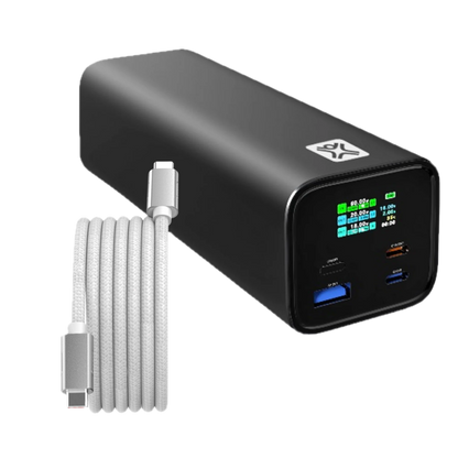 XtremeMac X-Power Max 27000mAh Power Βank & X-Magnet USB-C to USB-C Cable - Bundle