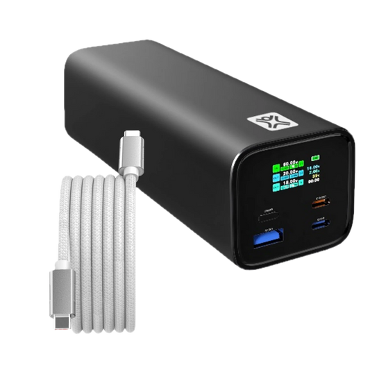 XtremeMac X-Power Max 27000mAh Power Βank & X-Magnet USB-C to USB-C Cable - Bundle