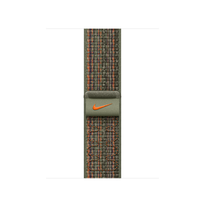 41mm Sequoia/Orange Nike Sport Loop