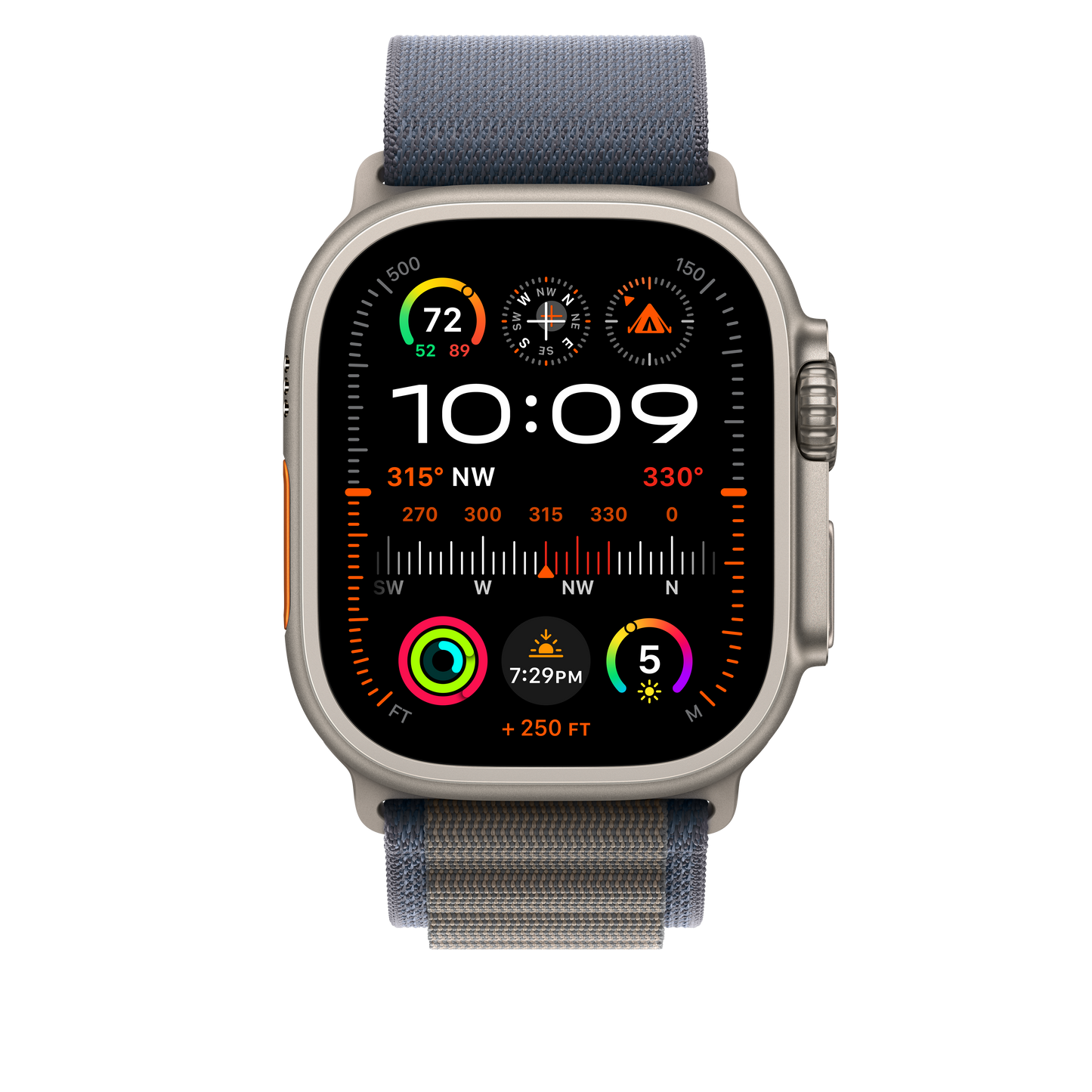 49mm Blue Alpine Loop - Small