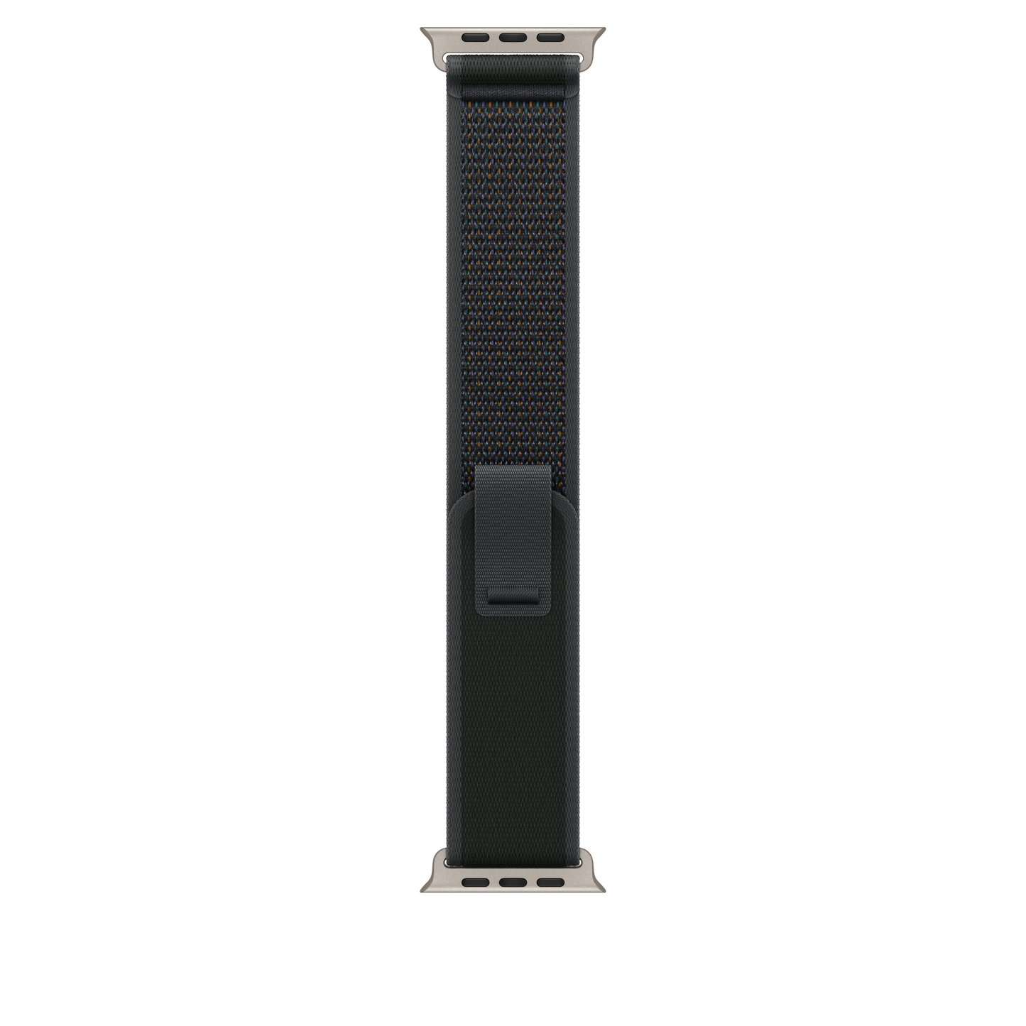 49mm Black Trail Loop - M/L - Natural Titanium Finish