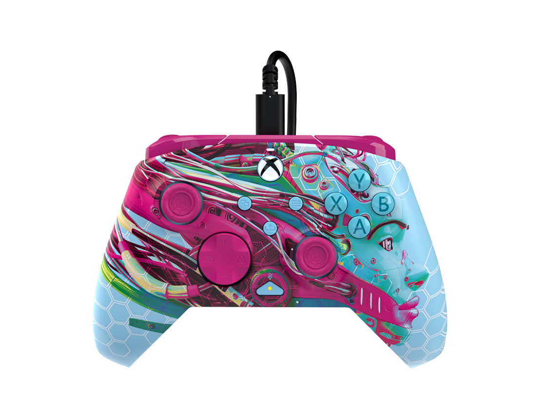 PDP Rematch Glow Advanced Wired Controller