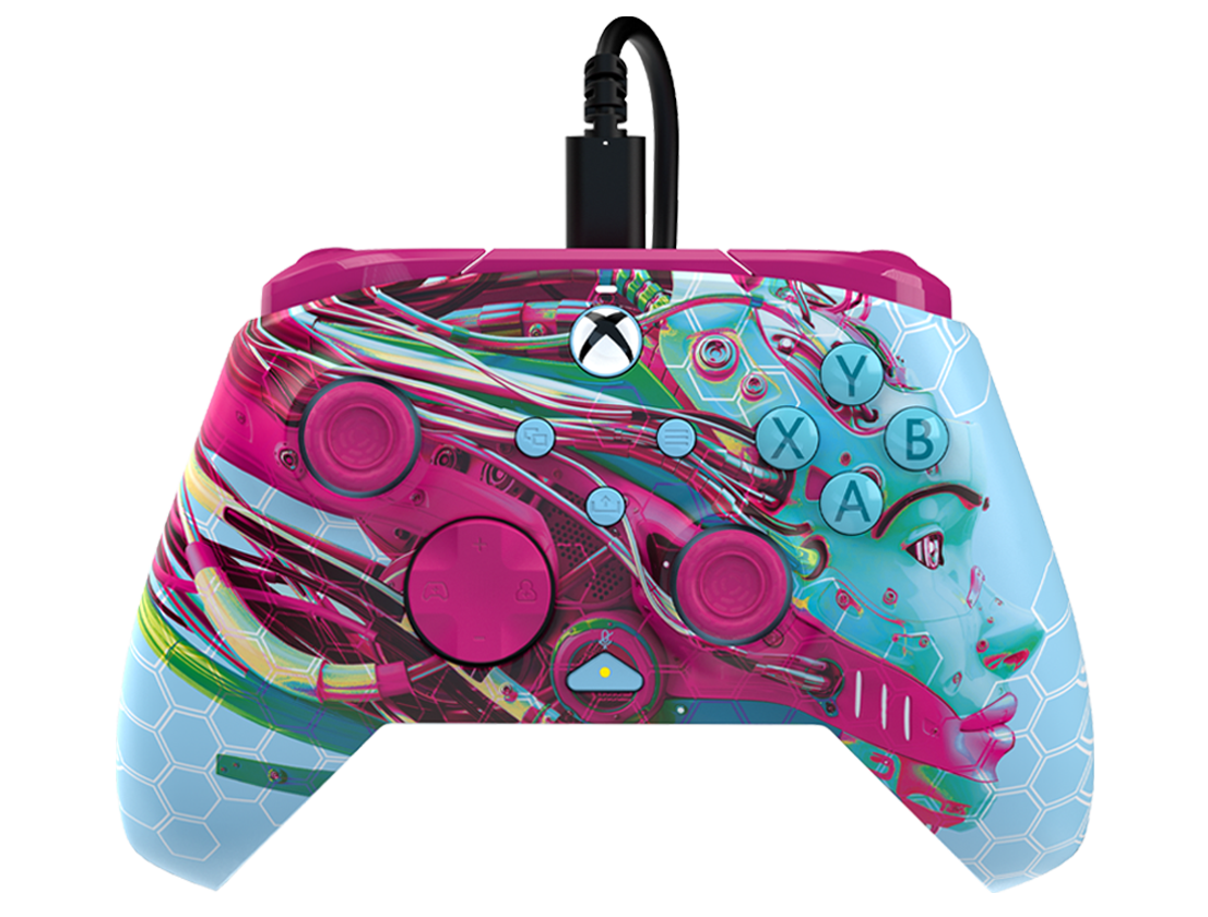 PDP Rematch Glow Advanced Wired Controller