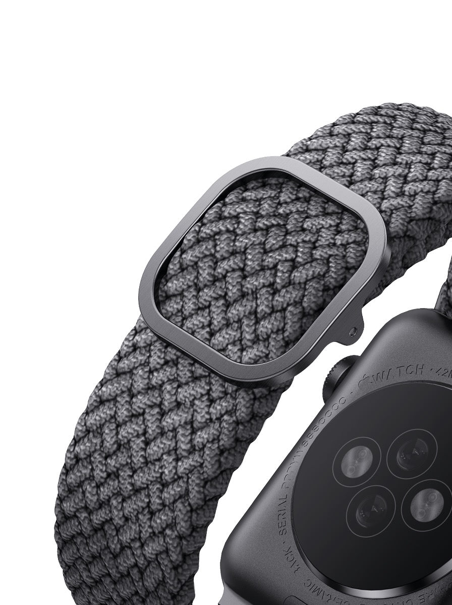 Uniq Aspen Braided Loop Band for Apple Watch 40/38mm - Gray