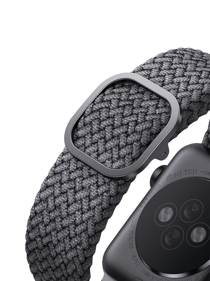 Uniq Aspen Braided Loop Band for Apple Watch 40/38mm - Gray